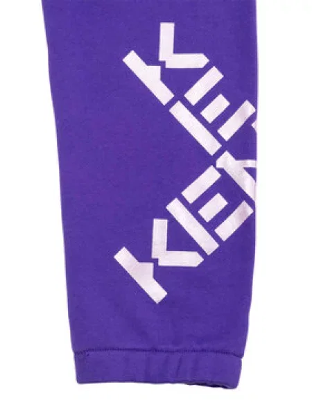 Teplákové kalhoty Kenzo Kids fialové