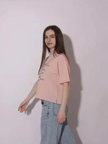 Футболка Stream розовая