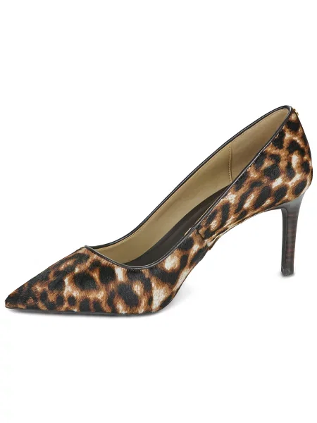 Pantofi Michael Michael Kors din piele cu toc stiletto bej