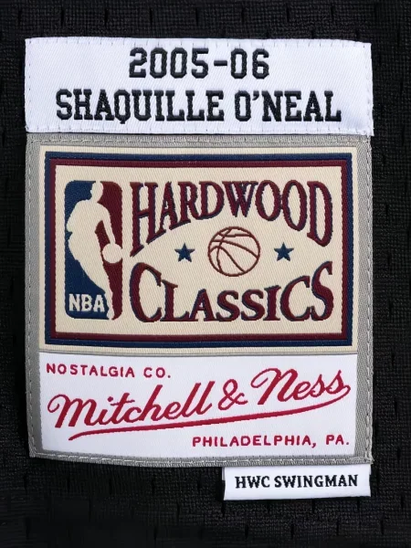 Cămașă Mitchell & Ness din jerseu negru