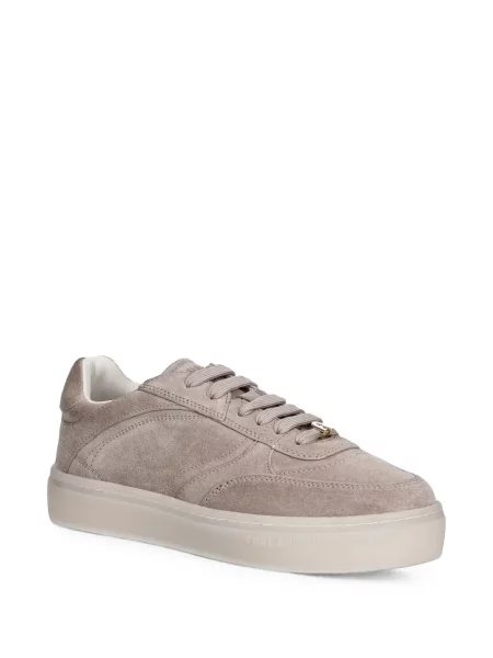 Sneakerși Furla din piele de căprioară gri
