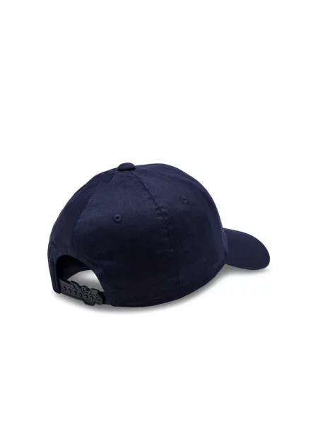 Czapka z daszkiem Emporio Armani niebieska