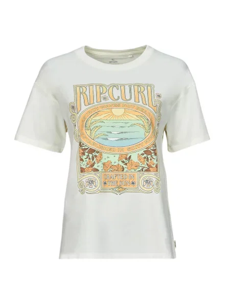 Dolgo majica Rip Curl bela