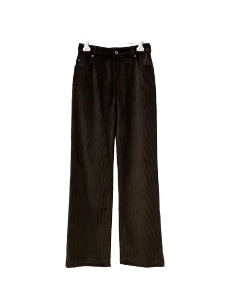 Pantaloni Loewe de catifea cord maro