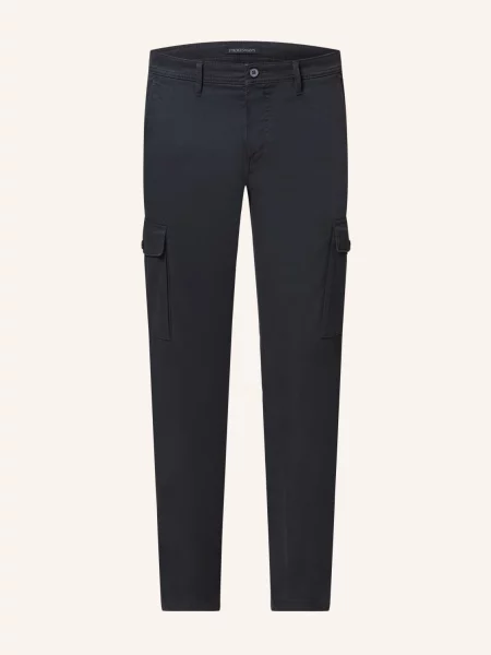 Strokesman's Bojówki Cavalery Slim Fit blau granatowe