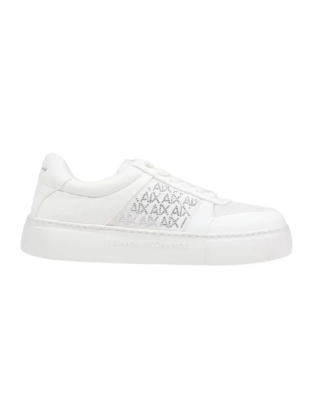 Sneakersy Armani Exchange białe