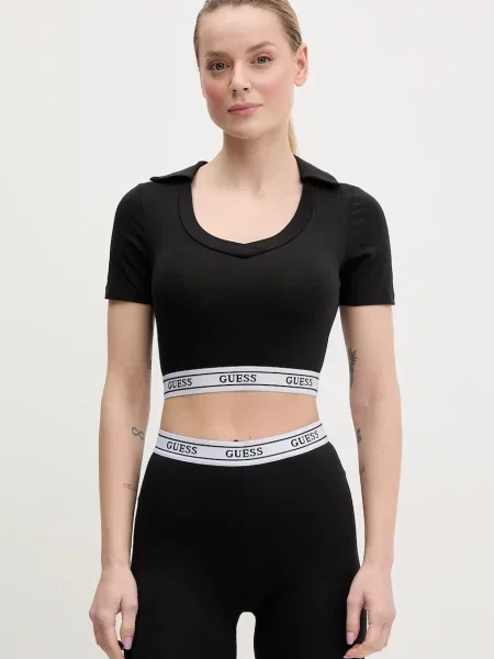 Guess polo ALINE czarny