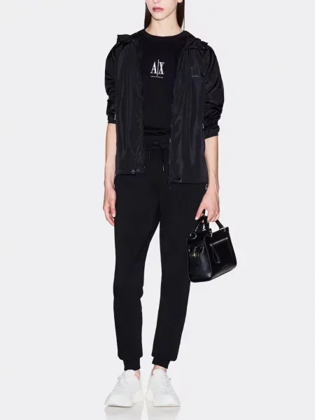 Спортивные штаны Armani Exchange черные