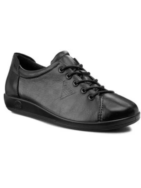 ECCO Polobotky Soft černá