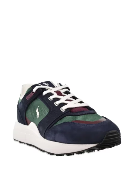 Sneakerși Polo Ralph Lauren maro