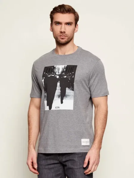 Emporio Armani Tricou gri