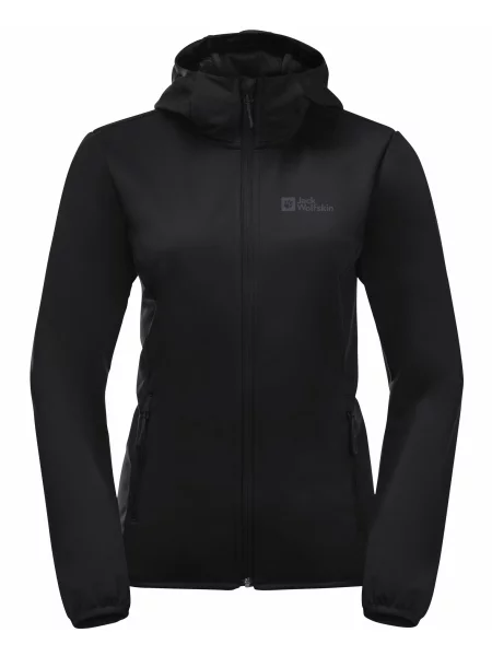 Вітровка Jack Wolfskin Windhain чорний