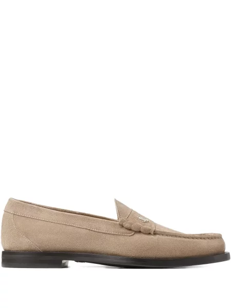 Pantofi loafer Jimmy Choo maro