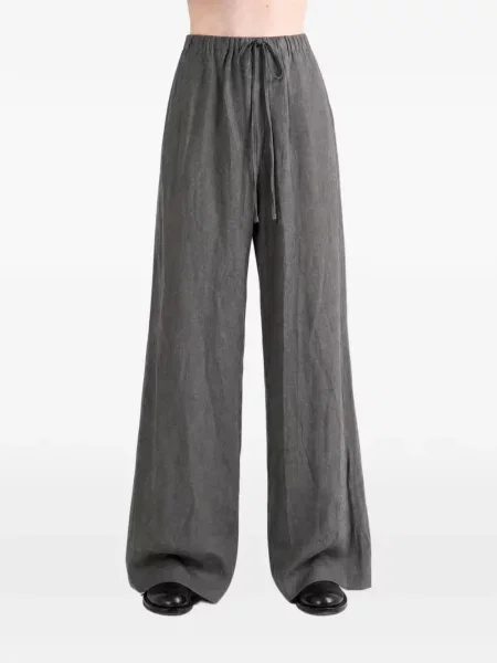 Pantaloni Amomento cu cordon gri