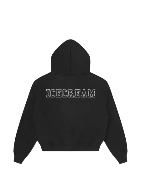 Pulover Icecream cu glugă negru