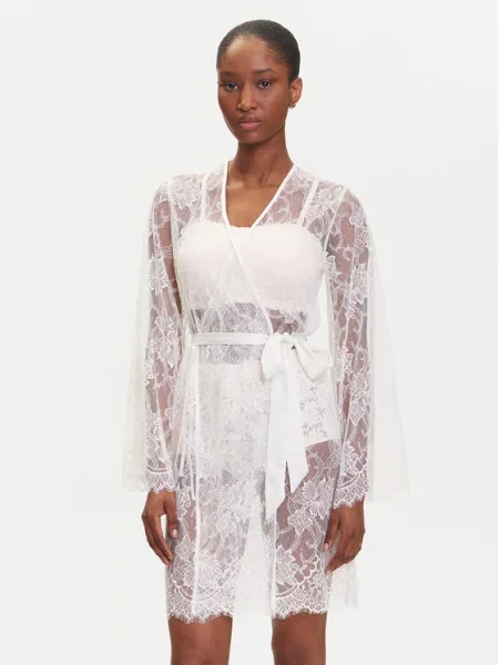 Hunkemöller Халат Magdalena білий