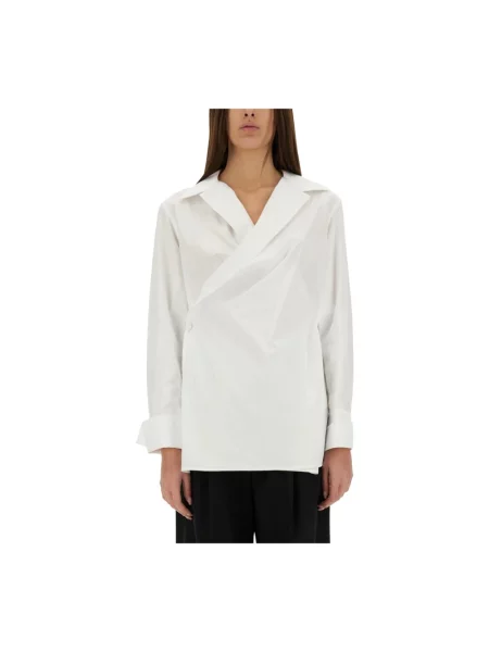 Koszula Givenchy asymetryczna biała