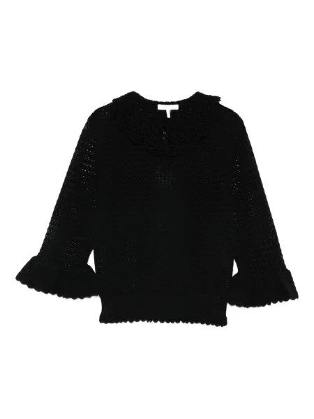 Top Chloé negru