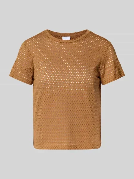 T-shirt z ażurowym wzorem Jake*s Collection