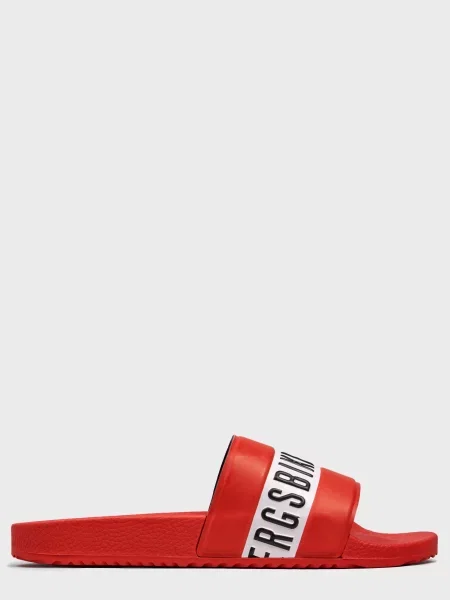 Шльопанці Bikkembergs червоні