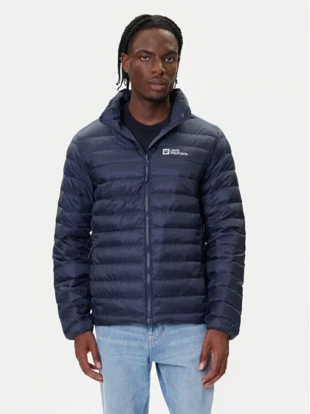 Jack Wolfskin Μπουφάν πουπουλένιο Pilvi Down Σκούρο μπλε