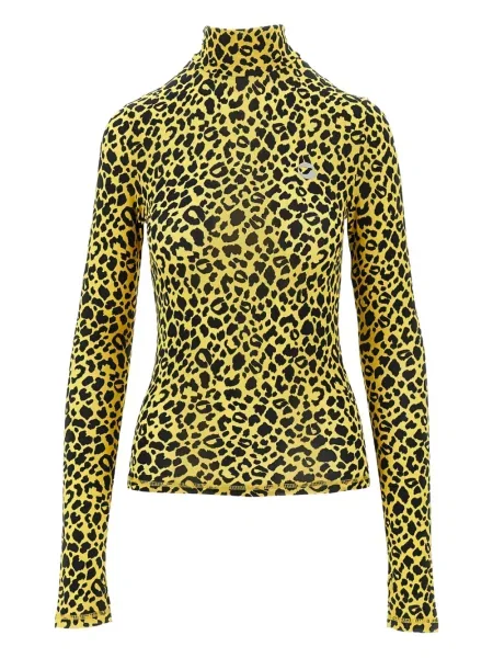 Heláncă Coperni cu imagine cu model leopard galben