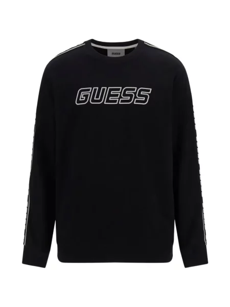 Hanorac Guess cu imagine negru