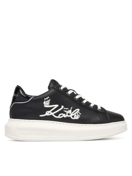 Sneakersy KARL LAGERFELD czarne
