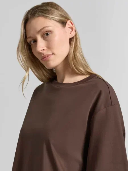 T-shirt z okrągłym dekoltem model PINARA' Drykorn