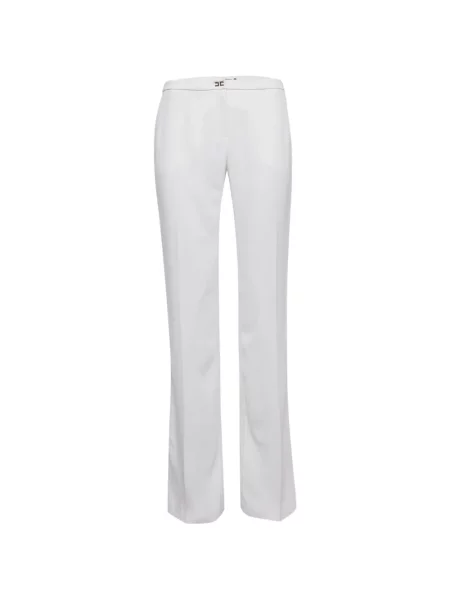 Pantaloni Elisabetta Franchi alb