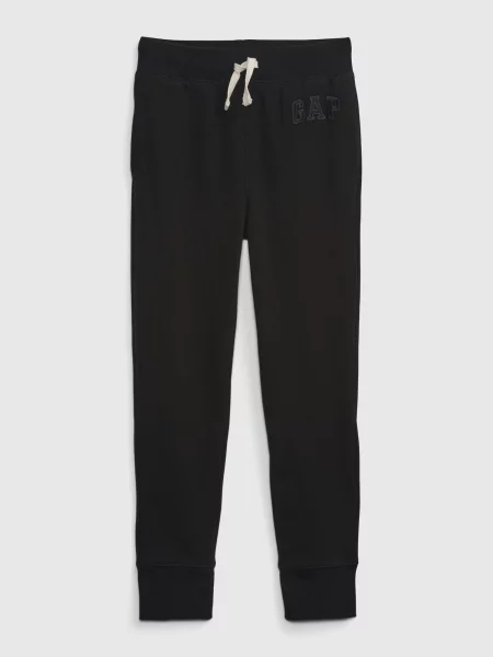 Spodnie dresowe Gap z logo czarne