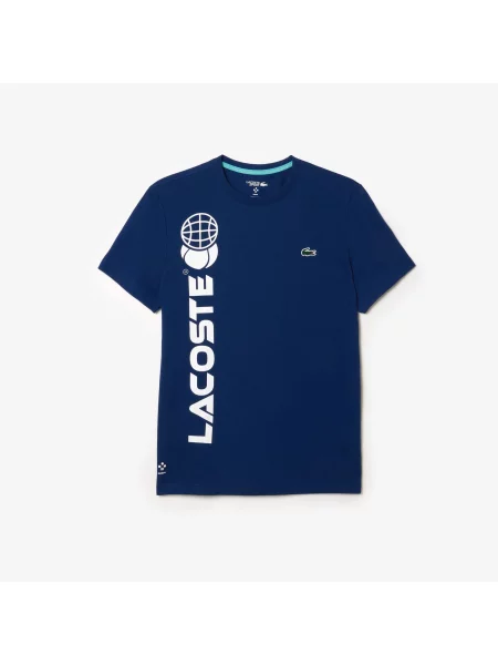 Lacoste Tennis x Daniil Medvedev Regular Fit T-shirt синя