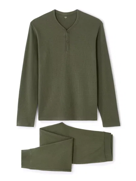 Pižama Celio zelena