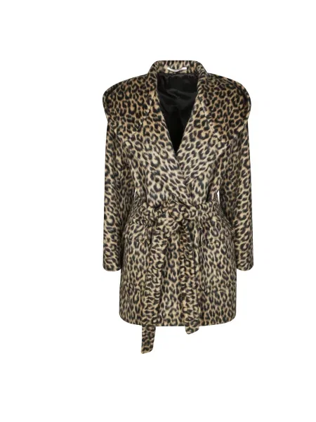 Płaszcz Tagliatore skórzany czarny