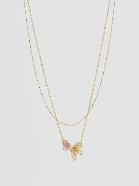 Reserved Colier cu pandantiv multicolor