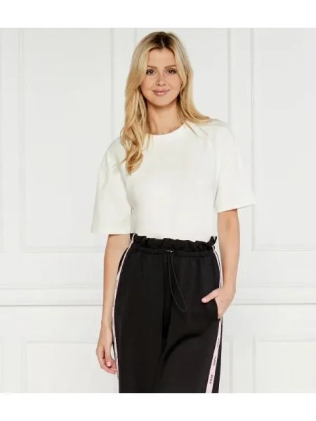 Hugo Bodywear Tricou SHUFFLE | Oversize fit alb