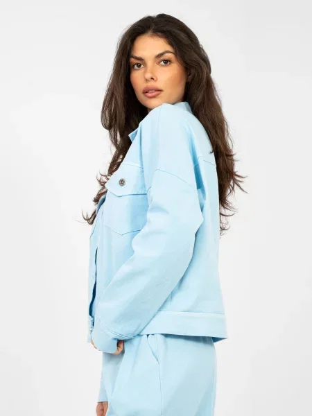 Geacă de blugi Rue Paris albastru