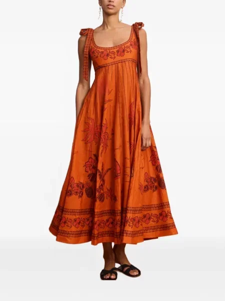 Rochie Alemais portocaliu