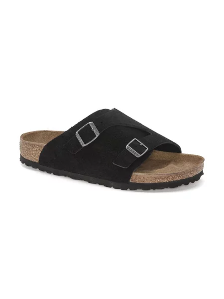 Кожени чехли Birkenstock черно