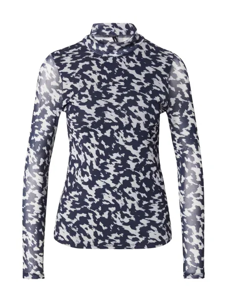 ONLY Tricou ONLERICA bleumarin / murdar alb