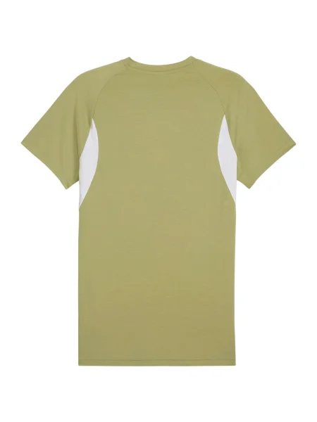PUMA Tricou funcțional oliv alb