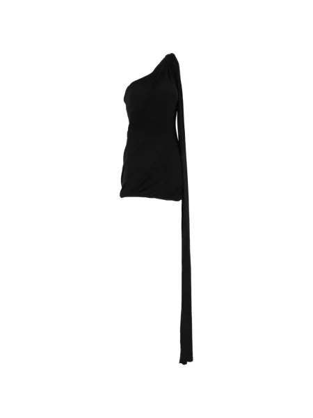 Top Eleh drapat cu un umăr gol negru