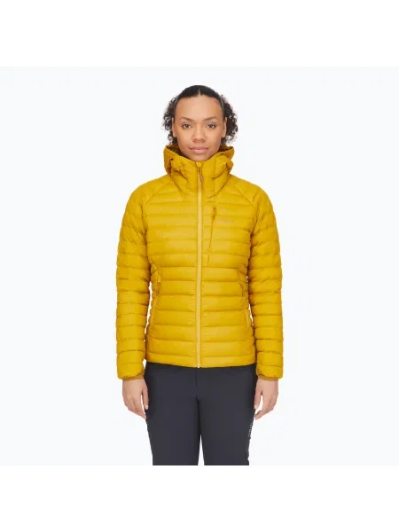 Дамско пухено яке Rab Infinity Microlight sahara жълто