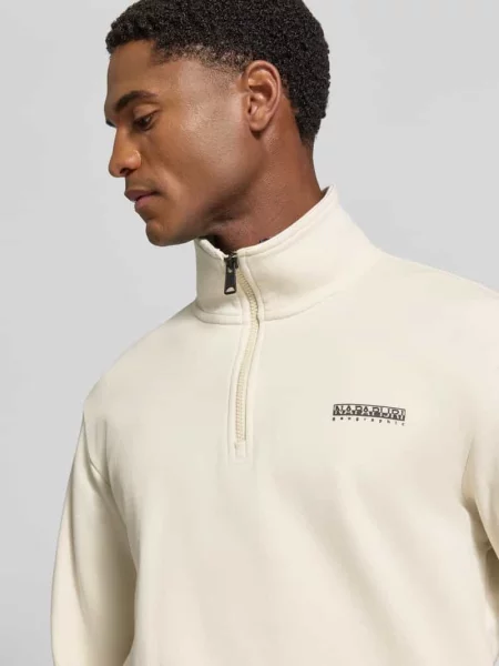 Bluza ze stójką Napapijri biała