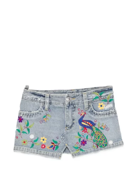 Fusta mini Dsquared2 albastru