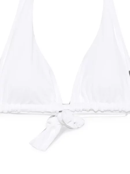 Bikini Fisico cu legături alb