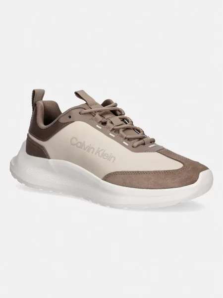 Tenisky Calvin Klein Jeans béžová