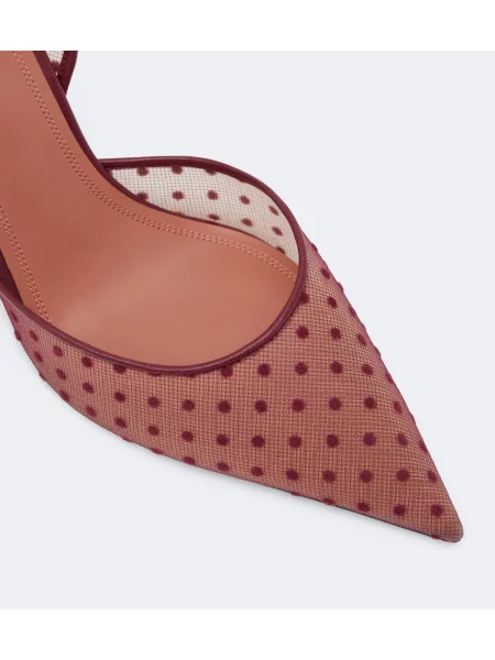 Pantofi cu toc Amina Muaddi slingback