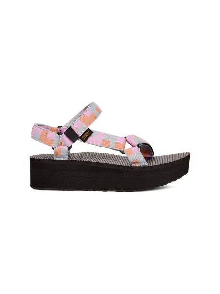 Sandály Teva Flatform Universal retro shapes pear blue modré