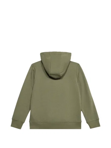 Bluza z kapturem dziecięca Lacoste zielona